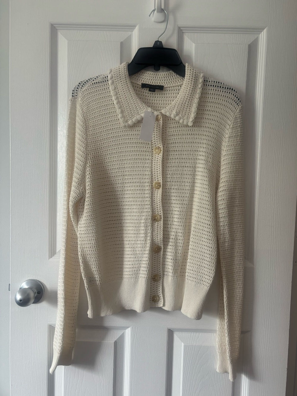 NWT Ann Taylor crochet cardigan